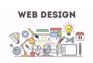 Web design illustration